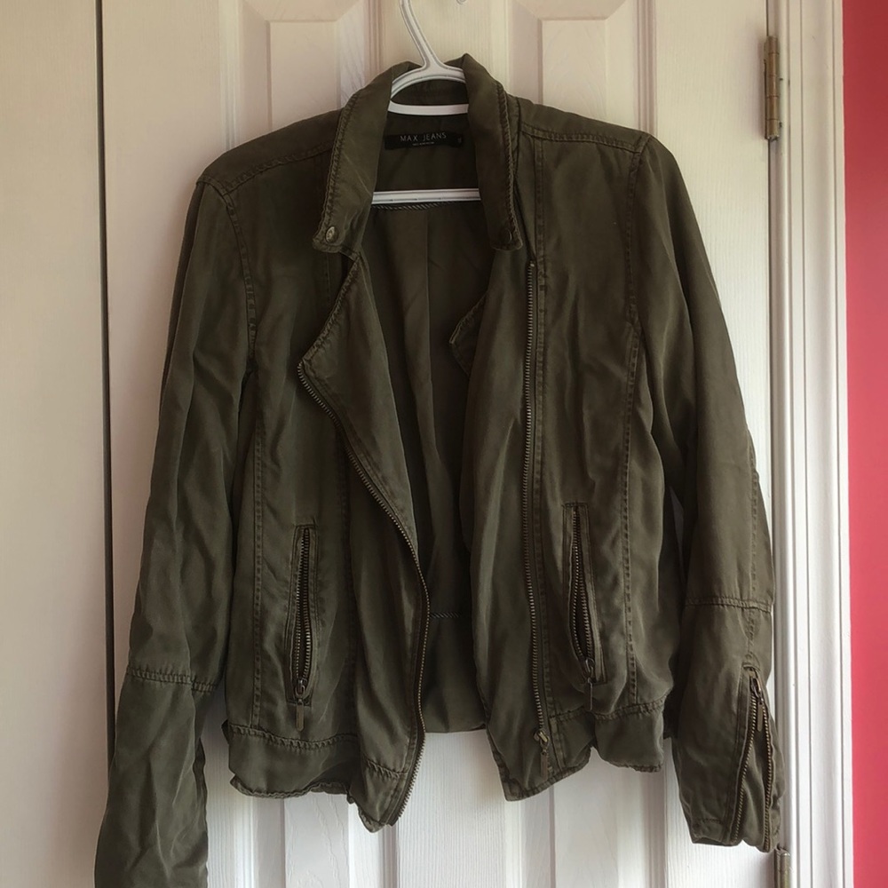 Army green jacket